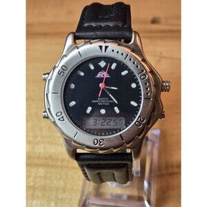 Rugged Exposure Analog-Digital Men's 44.5mm Watch. New Battery.